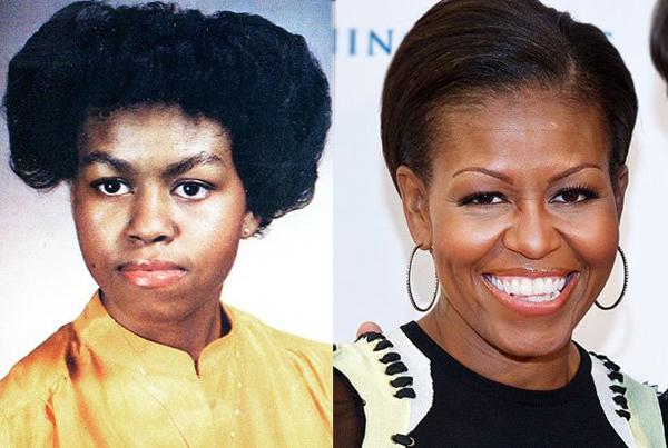 Michelle Obama muestra su cabello natural y las redes lo celebran-0